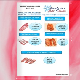 Productos de Oferta|Mata y Martín