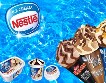 Distribuidor de helados Nestlé